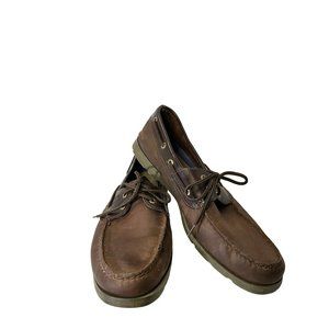 Men’s Sperry‎ Topsider Loafers Brown Size 12M Slight Wear on heals